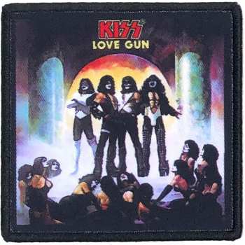 Merch Kiss: Aufnäher Love Gun 