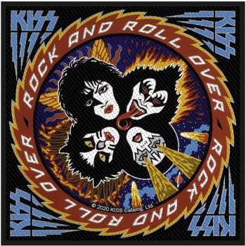 Merch Kiss: Aufnäher Rock N' Roll Over