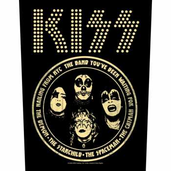 Merch Kiss: Rückenaufnäher Hailing From Nyc