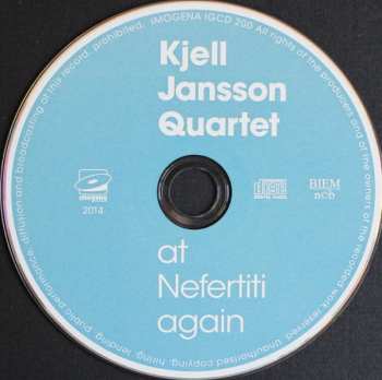CD Kjell Jansson Quartet: At Nefertiti Again