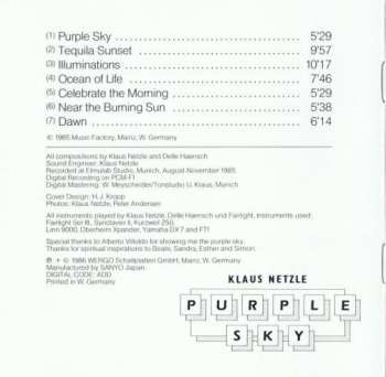 CD Klaus Netzle: Purple Sky