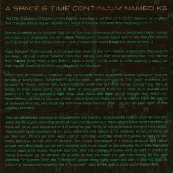 CD Klaus Schulze: Kontinuum