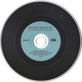 3CD Klaus Schulze: La Vie Electronique 2 DIGI