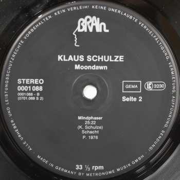 LP Klaus Schulze: Moondawn