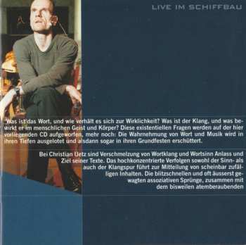 CD Koch-Schütz-Studer: Live Im Schiffbau