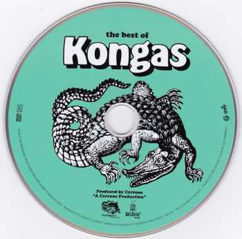 2LP/CD Kongas: The Best Of Kongas CLR