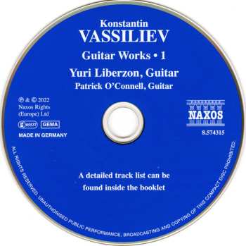 CD Konstantin Vassiliev: Guitar Works • 1