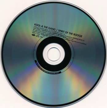 CD Kool & The Gang: Spirit Of The Boogie LTD