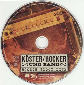 CD Köster / Hocker: Höösch Bloot Live