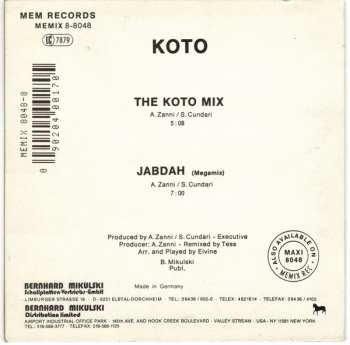 CD Koto: The Koto Mix / Jabdah (Megamix)