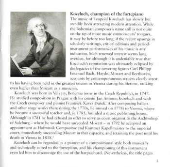 2CD Leopold Koželuh: Complete Keyboard Sonatas (Volume 2) 