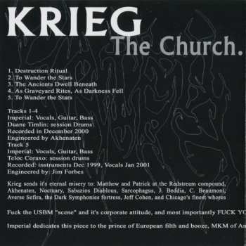 CD Krieg: The Church