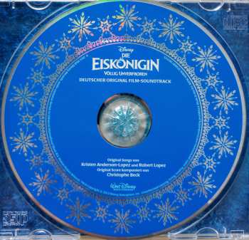 CD Kristen Anderson-Lopez: Die Eiskönigin: Völlig Unverfroren (Deutscher Original Film-Soundtrack)