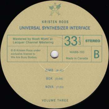 LP Kristen Roos: Universal Synthesizer Interface Vol III