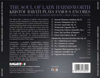 CD Kristóf Baráti: The Soul Of Lady Harmsworth
