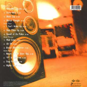 2LP KRS-One: Return Of The Boom Bap LTD