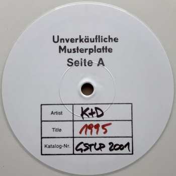 2LP Kruder & Dorfmeister: 1995 LTD | CLR