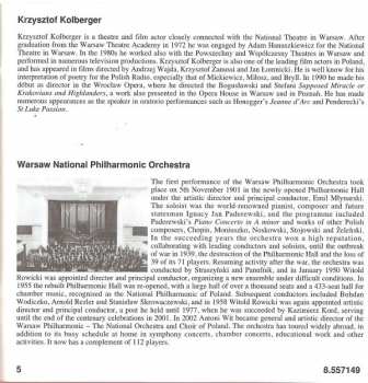 CD Krzysztof Penderecki: St Luke Passion