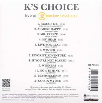 CD K's Choice: Acoustic - Live On 2 Meter Sessions