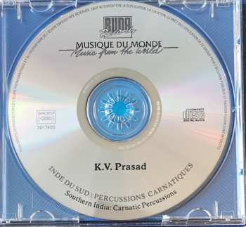 CD K.V. Prasad: Inde Du Sud: Percussions Carnatiques = Southern India: Carnatic Percussions