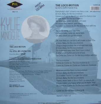 LP Kylie Minogue: The Loco-Motion