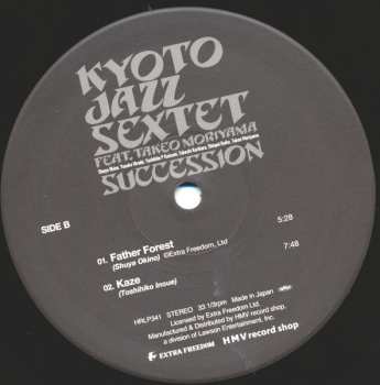 2LP Takeo Moriyama: Succession