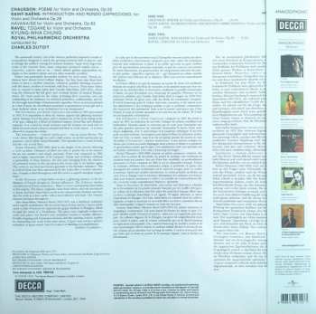 LP Kyung-Wha Chung: Saints-Saëns: Introduction & Rondo Capriccioso