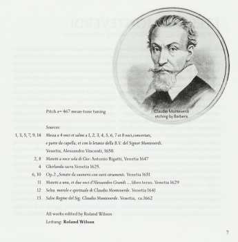 CD La Capella Ducale: Eternal Monteverdi - Vespro Della Beata Vergine 1650