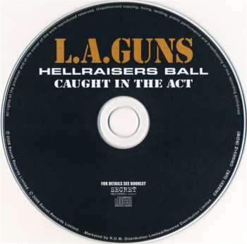 CD L.A. Guns: Hellraisers Ball (Caught In The Act)