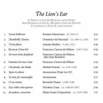 CD Corina Marti: The Lion's Ear