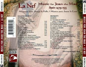 CD La Nef: Music For Joan The Mad (Spain 1479-1555)
