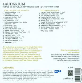 2CD/Box Set La Reverdie: Laudarium