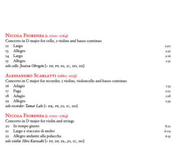 CD Josetxu Obregón: Neapolitan Concertos For Various Instruments