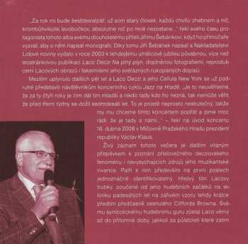 CD Laco Deczi: Jazz At Prague Castle 2008