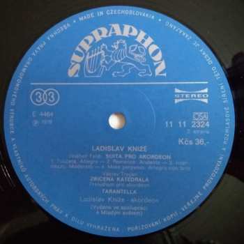 LP Ladislav Kníže: Akordeon