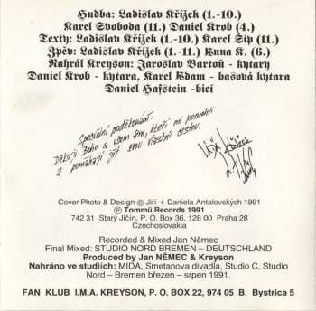 CD Ladislav Křížek: Zlatej Chlapec