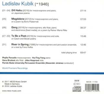 CD Ladislav Kubík: Vocal Music