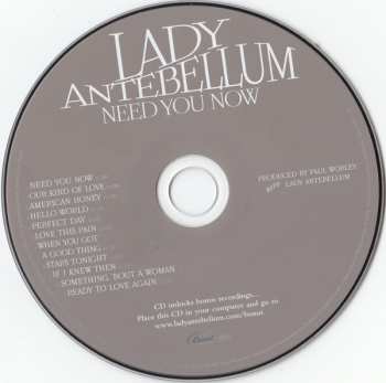 CD Lady Antebellum: Need You Now