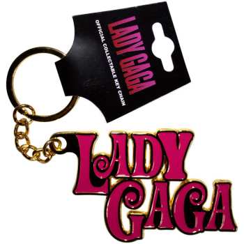 Merch Lady Gaga: Schlüsselanhänger Swirly Logo Lady Gaga