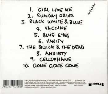 CD Ladyhawke: Anxiety DIGI