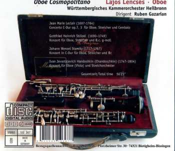CD Württembergisches Kammerorchester: Oboe Cosmopolitano