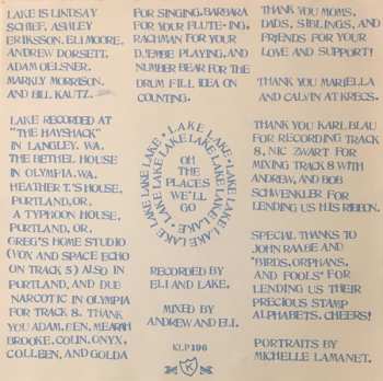 LP Lake: Oh, The Places We'll Go