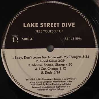 LP Lake Street Dive: Free Yourself Up