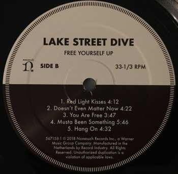 LP Lake Street Dive: Free Yourself Up