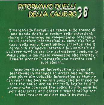 CD Lallo Gori: Ritornano Quelli Della Calibro 38 / Il Commissario Di Ferro (Original Soundtrack Music From The Films)