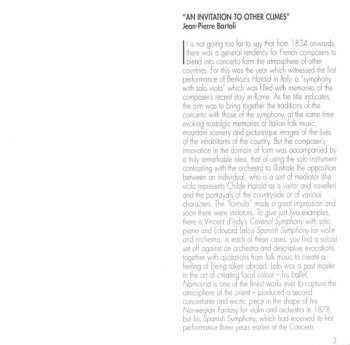 CD The London Symphony Orchestra: Symphonie Espagnole / Poème / Tzigane