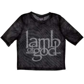 Merch Lamb Of God: Frauen Crop Top Logo Lamb Of God
