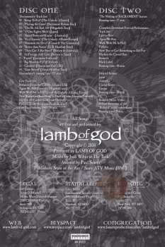 2DVD Lamb Of God: Walk With Me In Hell