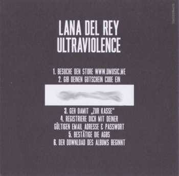 2LP Lana Del Rey: Ultraviolence DLX