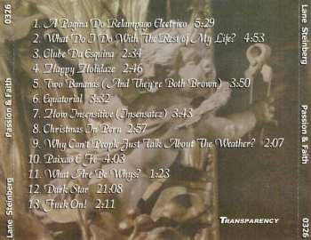 CD Lane Steinberg: Passion & Faith